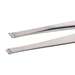 Components Positioning Tweezers, Style 582, Anti-Acid/Anti-Mag, SS, Grooved, 4.6"